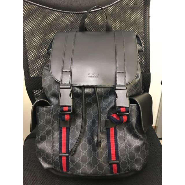 品質満点 Gucci バックパック リュック GGスプリーム 495563 グッチ