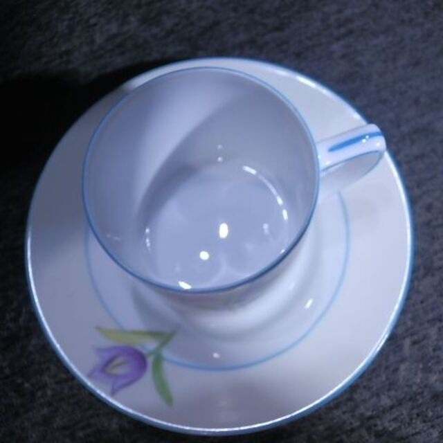 Noritake(ノリタケ)のマルキ印　　1911～41年　コーヒーカップ＆ソーサー インテリア/住まい/日用品のキッチン/食器(食器)の商品写真