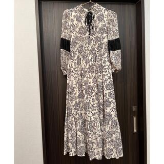 Her lip to - Winter Floral Long-sleeve Dress herliptoの通販 by moco's ...