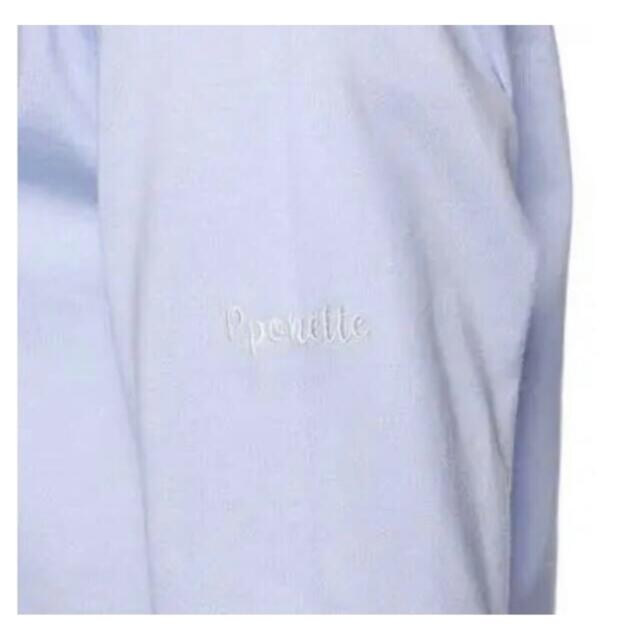 pom ponette - ポンポネット新品タグ付き衿つきロゴ刺しゅうTシャツ140 ...