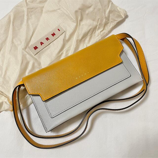 マルニ新品未使用☆ MARNI マルニ レザー ウォレット バッグ