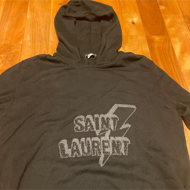 Saint Laurent(サンローラン)の再度値下げ！　本物　大人気のサンローラン   スタッズパーカー メンズのトップス(パーカー)の商品写真