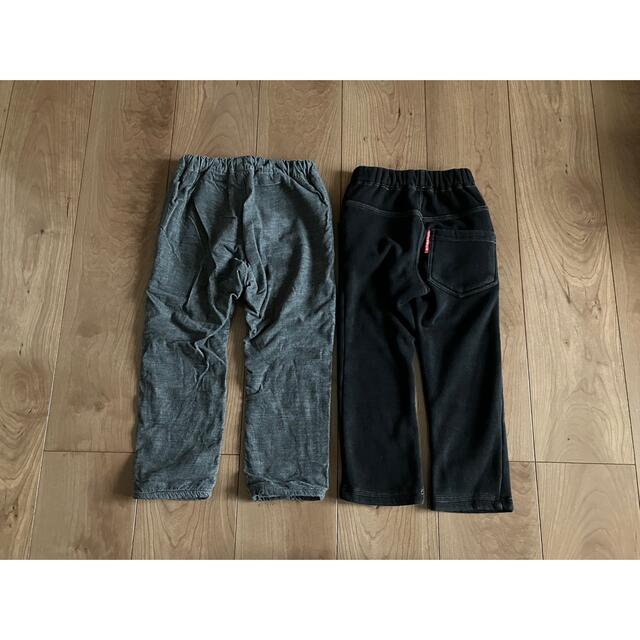 H&M - 中古 男の子 キッズ 裏起毛 パンツ セット 100センチ H&Mの通販