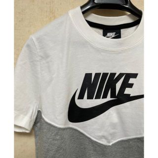 ナイキ(NIKE)のNIKE ナイキ　ツートンカラー ロゴショートTシャツ(Tシャツ(半袖/袖なし))