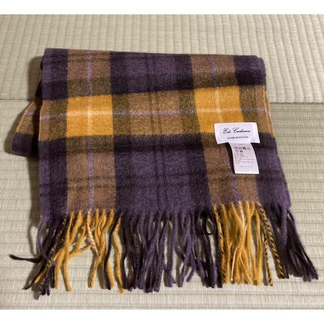 Eds Cashmere〉カシミヤ チェック マフラー | hmgrocerant.com