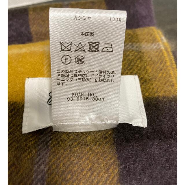 Eds Cashmere〉カシミヤ チェック マフラー | hmgrocerant.com