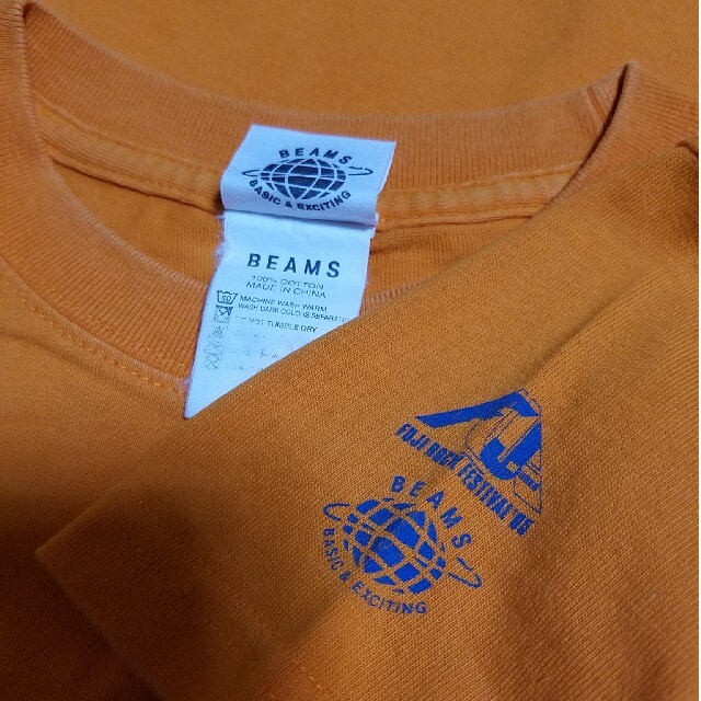 BEAMS(ビームス)のBEAMS×FUJI ROCK FESTIVAL '05コラボTシャツ／XS レディースのトップス(Tシャツ(半袖/袖なし))の商品写真