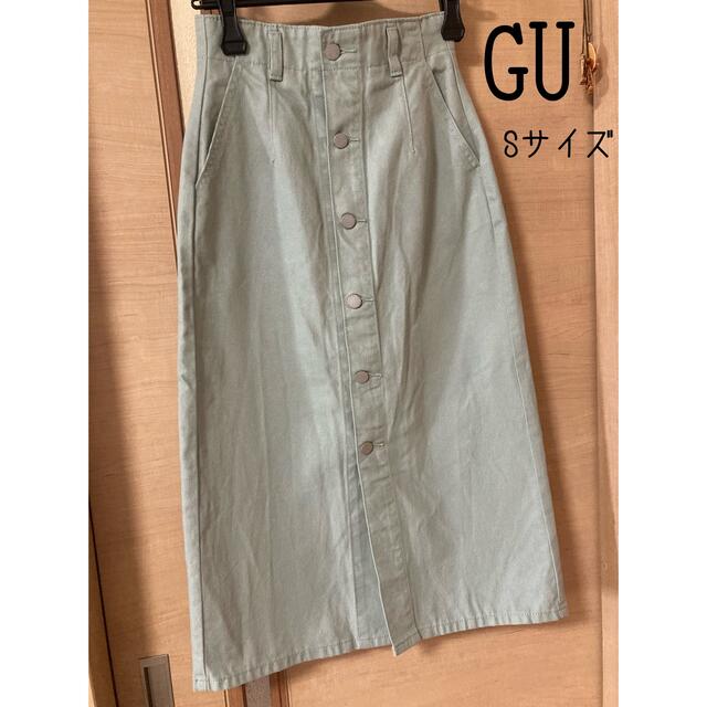 人気激安 GU プリーツスカート ロングスカート パステルカラー