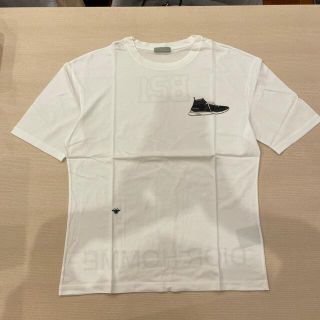 DIOR HOMME - ＊DIOR HOMME 白Tシャツ B22ロゴ 蜂マーク XS