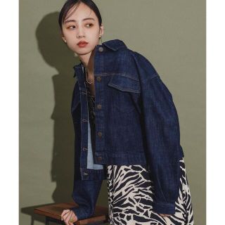 アダムエロぺ(Adam et Rope')の【もぐ様専用】mademoiselle rope' jeans デニムジャケット(Gジャン/デニムジャケット)