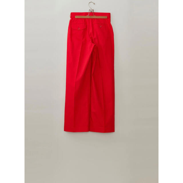 MASU COTTON WIDE TROUSERS(RED) | hartwellspremium.com