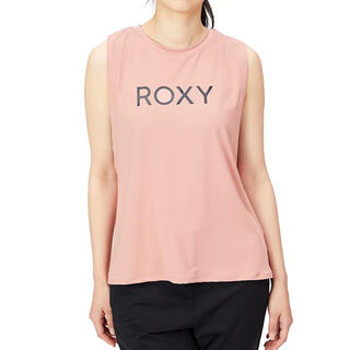 ロキシー(Roxy)のロキシー　レディース　 Lサイズ　グレー　タンクトップ　ノースリーブTシャツ(Tシャツ(半袖/袖なし))