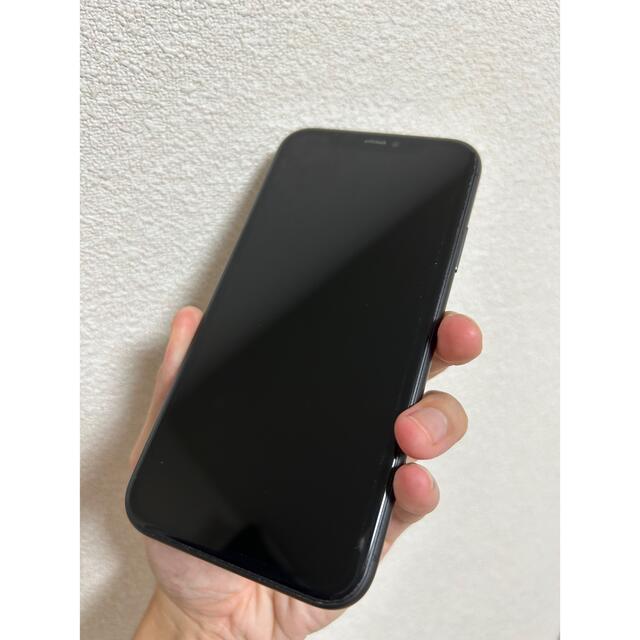 iPhone(アイフォーン)のiPhone 11 ブラック 64GB SIMフリー スマホ/家電/カメラのスマートフォン/携帯電話(スマートフォン本体)の商品写真