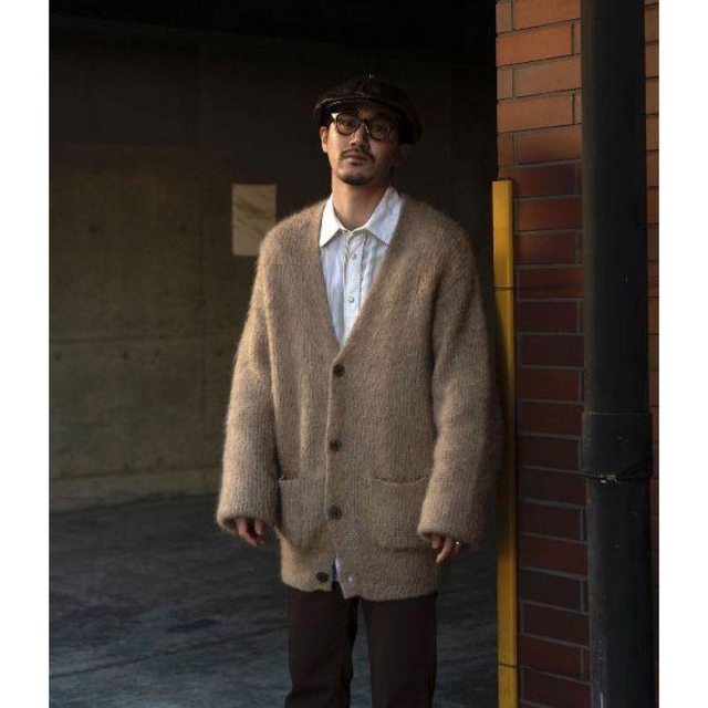 +81 OVERSIZED MOHAIR CARDIGANメンズ