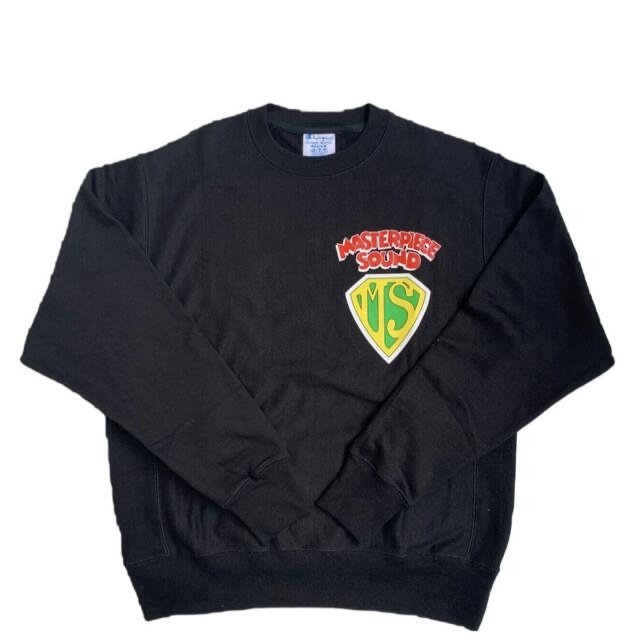 WACKO MARIA(ワコマリア)の込 MASTERPIECESOUND LOGO CREW SWEAT 黒 XL メンズのトップス(スウェット)の商品写真