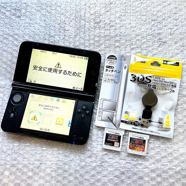 石見銀山 超美品 ニンテンドー3DSLL DSLite 本体2つセット ソフト15個