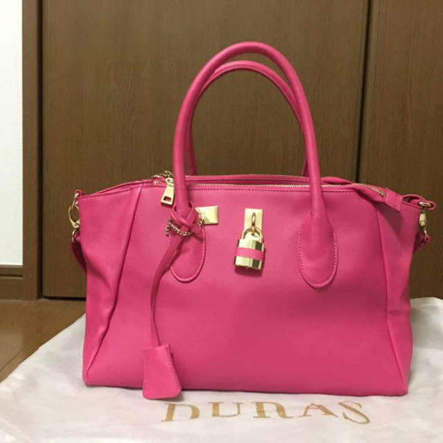 DURAS(デュラス)の新品！DURAS 2way バッグ ピンク レディースのバッグ(ショルダーバッグ)の商品写真