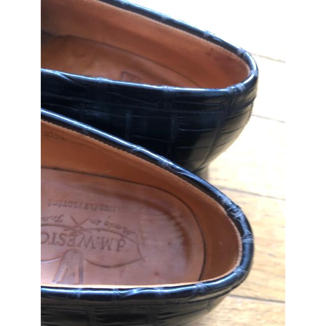 J.M. WESTON(ジェーエムウエストン)のJ.M.weston  クロコ　ローファー レディースの靴/シューズ(ローファー/革靴)の商品写真