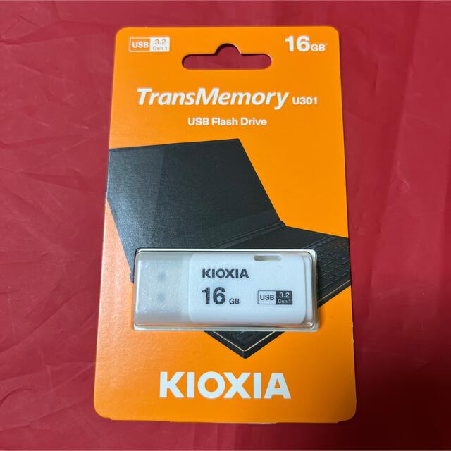 キオクシア KIOXIA USBメモリ 16GB USB3.2 スマホ/家電/カメラのPC/タブレット(PC周辺機器)の商品写真