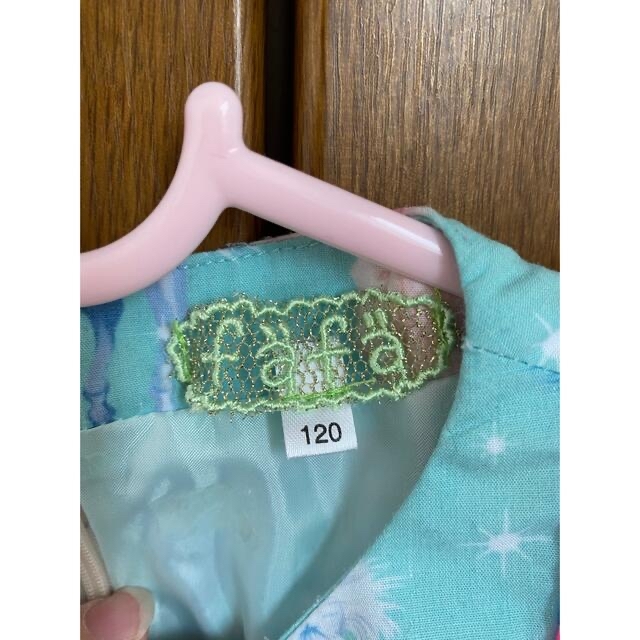 fafa(フェフェ)のfafaホース柄ワンピース キッズ/ベビー/マタニティのキッズ服女の子用(90cm~)(ワンピース)の商品写真