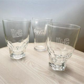 コカコーラ(コカ・コーラ)の昭和レトロ　Hi・C コカコーラ　グラスセット(グラス/カップ)