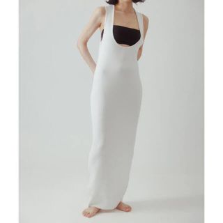 yo biotop lingerie long knit dress(ロングワンピース/マキシワンピース)