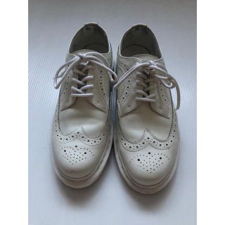 ドクターマーチン(Dr.Martens)のドクター　マーチン　ウイングチップ　白(その他)