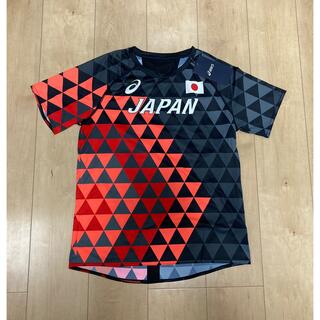 アシックス(asics)のアシックス 日本代表オーセンティックTシャツ ジャパン Mサイズ 新品タグ付き(ウェア)