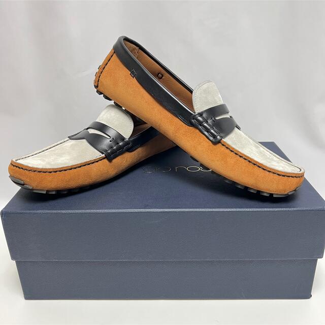 メール便可 2セットまで 7 新品 セルジオロッシ ドライビング シューズ