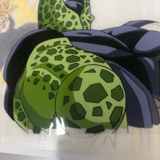 ドラゴンボール - DBZ セル画(animation cel) セルvs SS悟飯(少年)の ドラゴンボール - DBZ セル画(animation cel) セルvs SS悟飯(少年)の