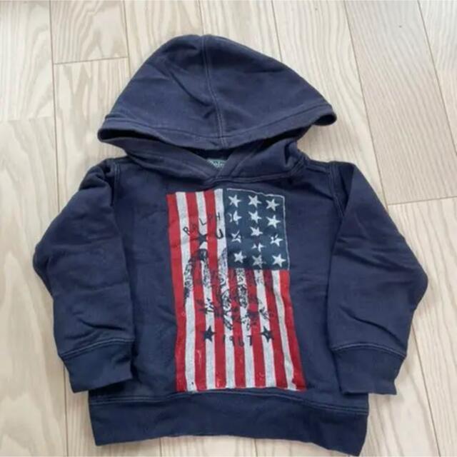 POLO RALPH LAUREN(ポロラルフローレン)のラルフローレン　パーカー キッズ/ベビー/マタニティのキッズ服男の子用(90cm~)(Tシャツ/カットソー)の商品写真