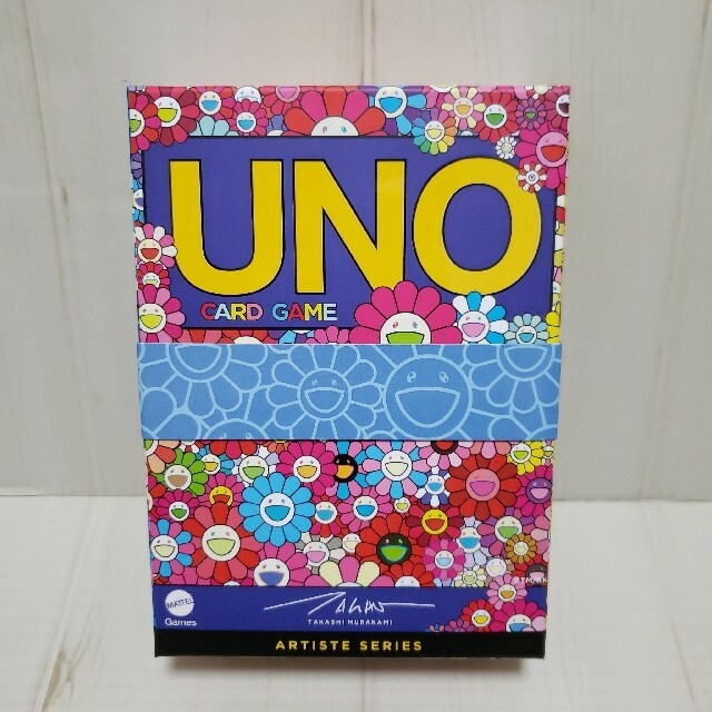 UNO(ウーノ)の【正規品】【新品未開封】 村上隆 UNO アーティストコラボレーション ウノ エンタメ/ホビーのテーブルゲーム/ホビー(トランプ/UNO)の商品写真