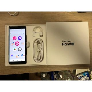 アンドロイド(ANDROID)の⭐︎新品同様 Rakuten Hand 5G P780 ブラック⭐︎(スマートフォン本体)