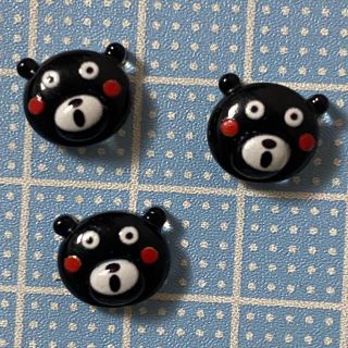 くまモン ネイルパーツ デコパーツ 3Dパーツ 20個の通販 by おさく's ...