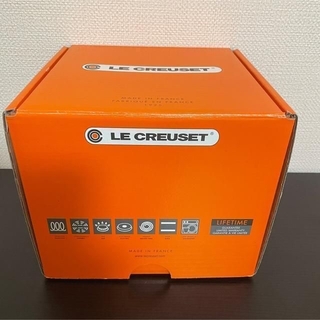 ルクルーゼ(LE CREUSET)の【新品未使用】ルクルーゼ ココット　エブリィ　18 オレンジ(鍋/フライパン)