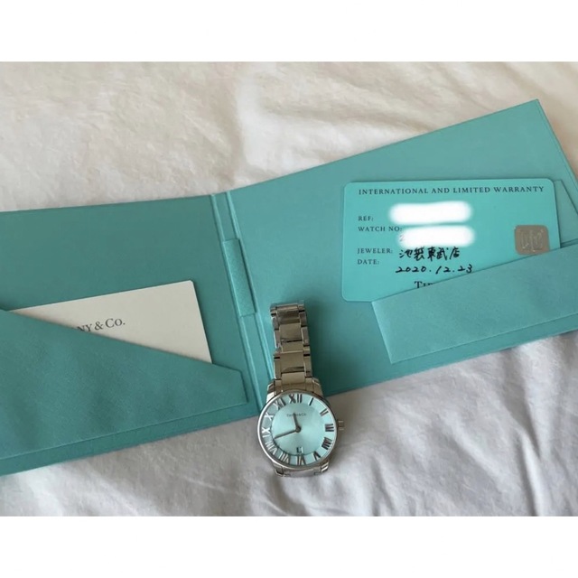 Tiffany & Co.(ティファニー)の【美品】ティファニーウォッチ　2-ハンド 29mm ウォッチ レディースのファッション小物(腕時計)の商品写真