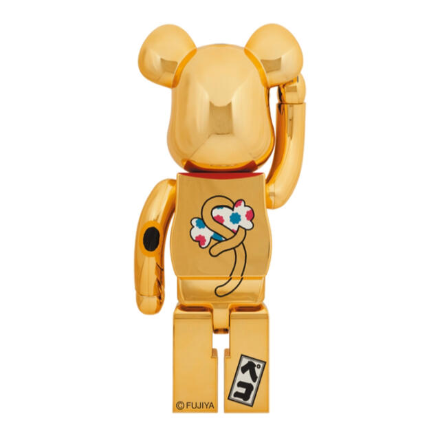 BE＠RBRICK 招き猫 ペコちゃん 金運 金メッキ 1000% ネット通販 その他