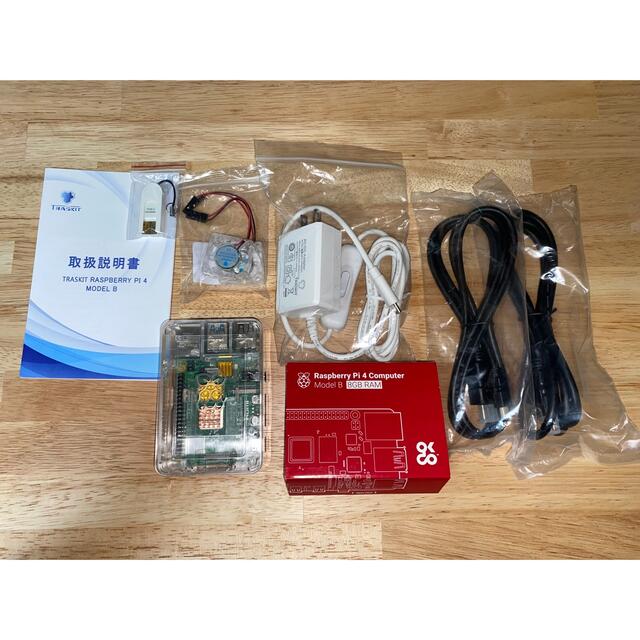 TRASKIT Raspberry Pi 4B 8GB 技適マーク付スマホ/家電/カメラ