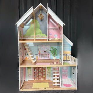 美品　人形のお家　バービー　リカちゃん　コストコ　kidKraft　ドールハウス