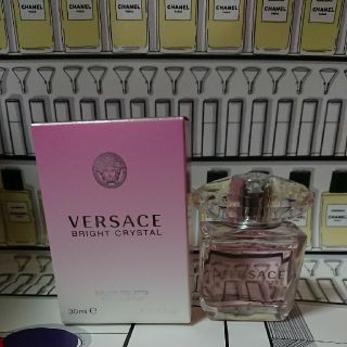 ヴェルサーチ(VERSACE)の新品同様 ヴェルサーチ ブライト クリスタル 30ml(香水(女性用))