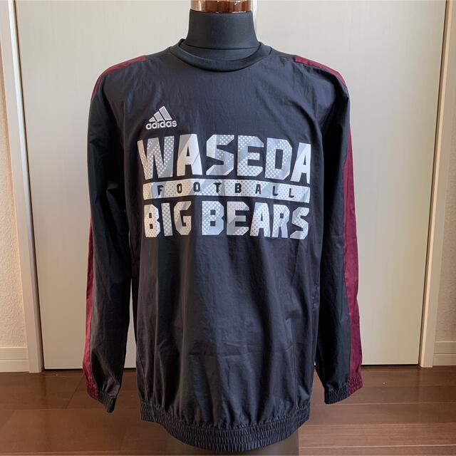 adidas(アディダス)のadidas×早稲田“BIG BEARS“チームピステ Lサイズ【部員限定】 スポーツ/アウトドアのスポーツ/アウトドア その他(アメリカンフットボール)の商品写真