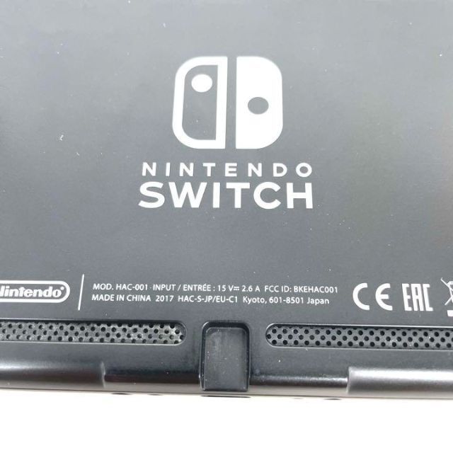 Nintendo Switch(ニンテンドースイッチ)の【☆美品&未対策機☆】　Nintendo Switch本体 XAJ400 エンタメ/ホビーのゲームソフト/ゲーム機本体(家庭用ゲーム機本体)の商品写真