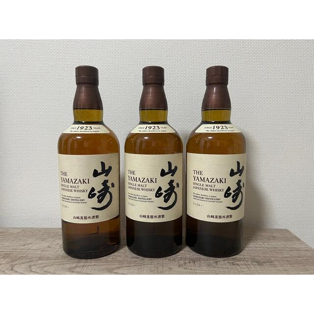 サントリー(サントリー)のサントリー山崎　シングルモルト ウィスキー 食品/飲料/酒の酒(ウイスキー)の商品写真