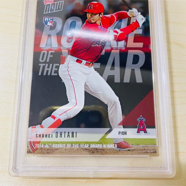 大谷翔平選手 2018年MLBルーキーオブザイヤー受賞記念カード(PSA鑑定済9)-