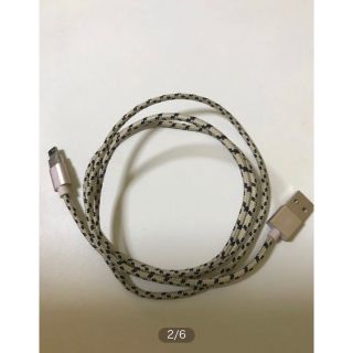 Baseus  iPhone用マグネットケーブルUSB-A&lightning(その他)