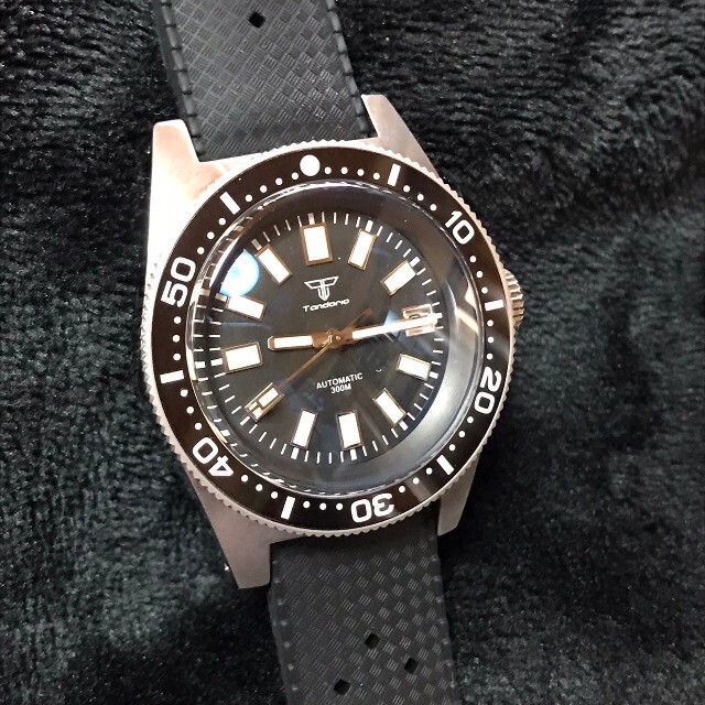 新品未使用/自動巻き/Tandorio/1stダイバーオマージュ/NH35搭載 メンズの時計(腕時計(アナログ))の商品写真
