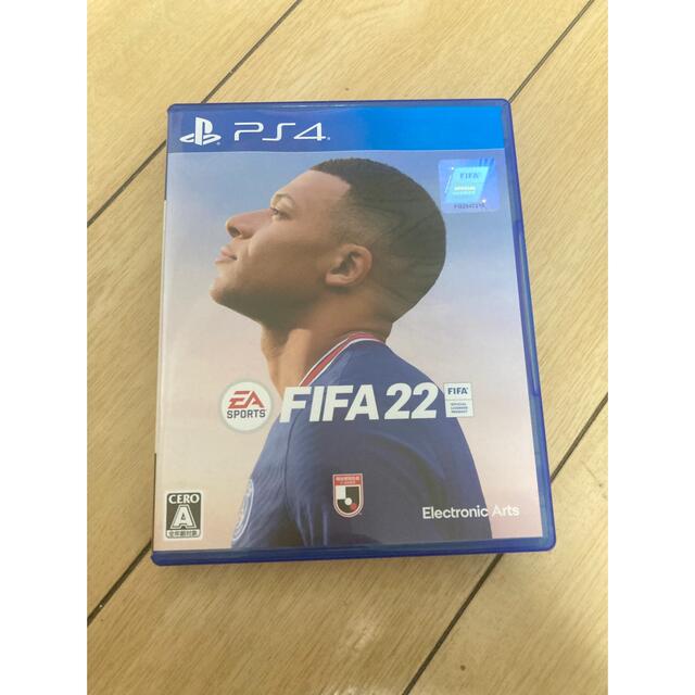 fifa22 ps4 2022 エンタメ/ホビーのゲームソフト/ゲーム機本体(家庭用ゲームソフト)の商品写真