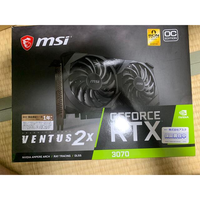 GeForce RTX™ 3070 VENTUS 2X OC 非LHR