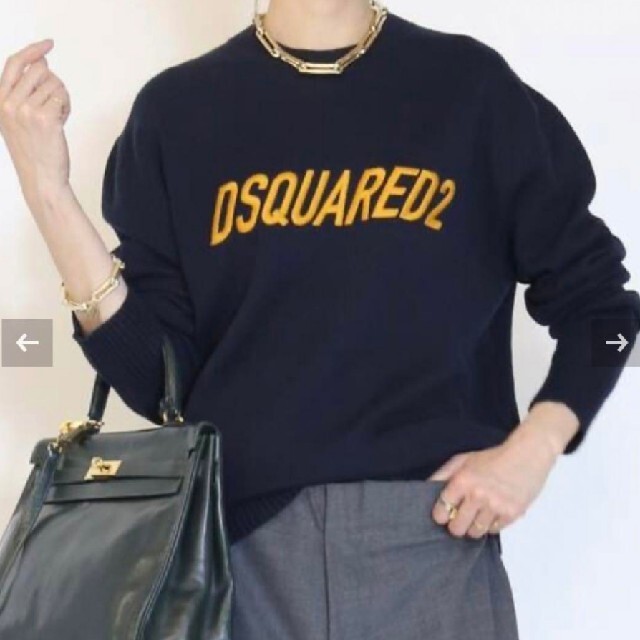 新品 タグ付き レア ロゴニット - ニット/セーター