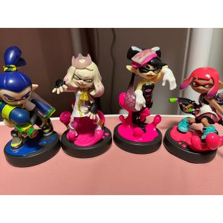 スプラトゥーン　amibo 4体セット(ゲームキャラクター)